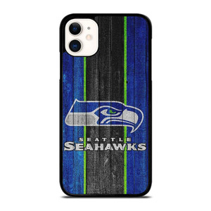 SEATTLE SEAHAWKS WOODEN LOGO NFL iPhone 11 Case Cover SEATTLE SEAHAWKS WOODEN LOGO NFL iPhone 11 Case Cover