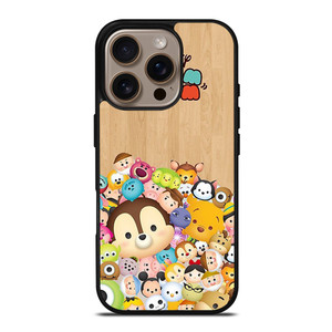 DISNEY TSUM TSUM WOODEN iPhone 16 Pro Case Cover DISNEY TSUM TSUM WOODEN iPhone 16 Pro Case Cover