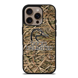 DUCKS UNLIMITED CAMO LOGO iPhone 16 Pro Case Cover