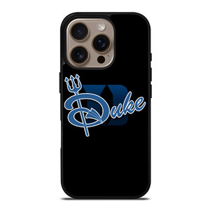 DUKE BLUE DEVILS BASKETBALL SYMBOL iPhone 16 Pro Case Cover