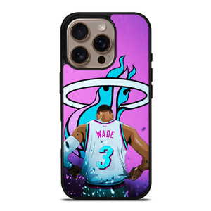 DWYANE WADE 3 MIAMI HEAT iPhone 16 Pro Case Cover DWYANE WADE 3 MIAMI HEAT iPhone 16 Pro Case Cover