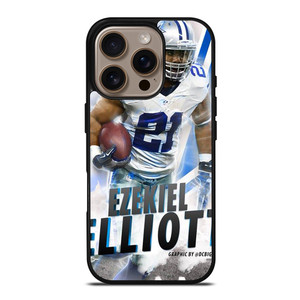 EZEKIEL ELLIOTT DALLAS COWBOYS NFL iPhone 16 Pro Case Cover