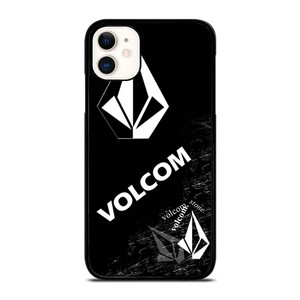 VOLCOM BLACK LOGO iPhone 11 Case Cover VOLCOM BLACK LOGO iPhone 11 Case Cover