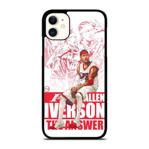 ALLEN IVERSON SIXERS NBA iPhone 11 Case Cover