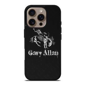 GARY ALLAN LOGO CARBON iPhone 16 Pro Case Cover