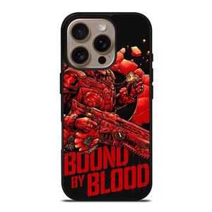 GEARS OF WAR BOUND BY BLOOD iPhone 16 Pro Case Cover GEARS OF WAR BOUND BY BLOOD iPhone 16 Pro Case Cover