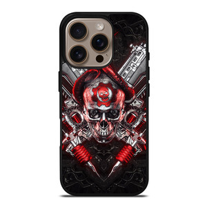 GEARS OF WAR ENGINE SKULL iPhone 16 Pro Case Cover GEARS OF WAR ENGINE SKULL iPhone 16 Pro Case Cover