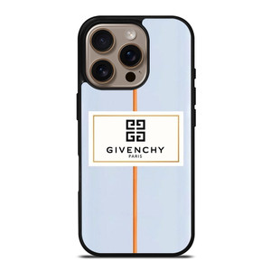 GIVENCHY PARIS LABEL LOGO iPhone 16 Pro Case Cover