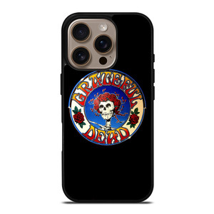 GRATEFUL DEAD BADGE ART iPhone 16 Pro Case Cover GRATEFUL DEAD BADGE ART iPhone 16 Pro Case Cover