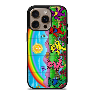 GRATEFUL DEAD DANCING BEARS iPhone 16 Pro Case Cover