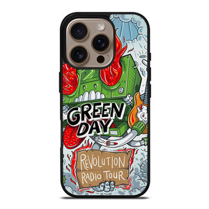 GREEN DAY BAND REVOLUTION RADIO TOUR iPhone 16 Pro Case Cover