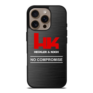 HECKLER AND KOCH NO COMPROMISE iPhone 16 Pro Case Cover