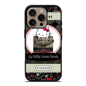 HELLO KITTY LOVES COACH iPhone 16 Pro Case Cover