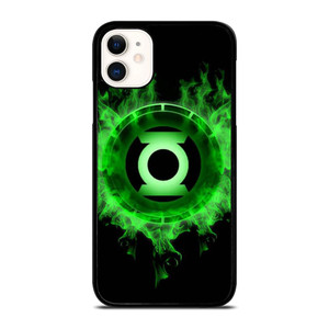 GREEN LANTERN SUPER HERO LOGO iPhone 11 Case Cover GREEN LANTERN SUPER HERO LOGO iPhone 11 Case Cover
