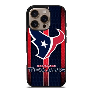 HOUSTON TEXANS STRIPE LOGO iPhone 16 Pro Case Cover