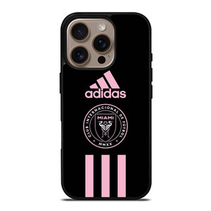 INTER MIAMI FC ADIDAS STRIPES iPhone 16 Pro Case Cover