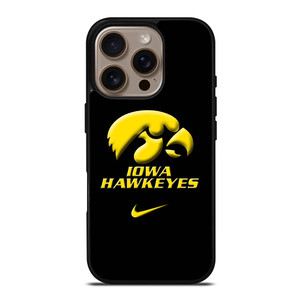 IOWA HAWKEYES NIKE LOGO iPhone 16 Pro Case Cover
