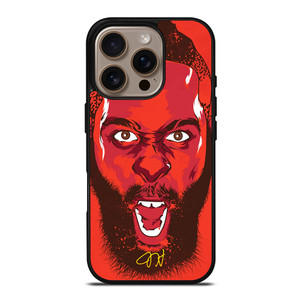 JAMES HARDEN HOUSTON ROCKET FACE iPhone 16 Pro Case Cover