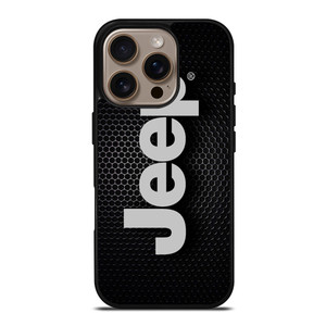 JEEP METAL LOGO iPhone 16 Pro Case Cover