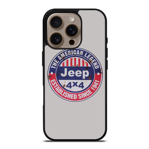 JEEP THE AMERICAN LEGEND 1941 iPhone 16 Pro Case Cover JEEP THE AMERICAN LEGEND 1941 iPhone 16 Pro Case Cover