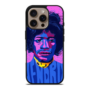 JIMI HENDRIX GUITAR LEGEND ART iPhone 16 Pro Case Cover JIMI HENDRIX GUITAR LEGEND ART iPhone 16 Pro Case Cover
