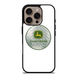 JOHN DEERE TRACTOR METAL LOGO iPhone 16 Pro Case Cover