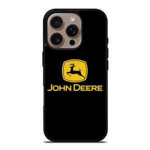 JOHN DEERE YELLOW BLACK iPhone 16 Pro Case Cover JOHN DEERE YELLOW BLACK iPhone 16 Pro Case Cover