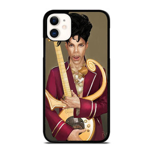 PRINCE PURPLE IN MEMORIAM AND GUITAR iPhone 11 Case Cover PRINCE PURPLE IN MEMORIAM AND GUITAR iPhone 11 Case Cover