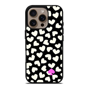 KATE SPADE LOVE HEART POLKADOTS iPhone 16 Pro Case Cover
