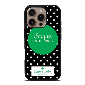 KATE SPADE NEW YORK FORGIVE ENDLESSLY iPhone 16 Pro Case Cover