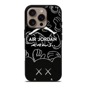 KAWS X AIR JORDAN LOGO iPhone 16 Pro Case Cover KAWS X AIR JORDAN LOGO iPhone 16 Pro Case Cover