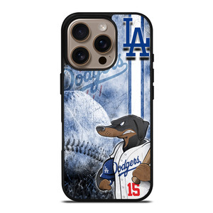 LA DODGERS DOG LOGO iPhone 16 Pro Case Cover LA DODGERS DOG LOGO iPhone 16 Pro Case Cover