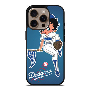 LA DODGERS X BETTY BOOP iPhone 16 Pro Case Cover LA DODGERS X BETTY BOOP iPhone 16 Pro Case Cover