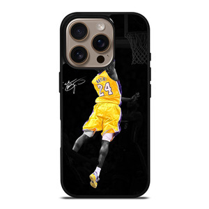 LA LAKERS KOBE BRYANT SIGNATURE iPhone 16 Pro Case Cover LA LAKERS KOBE BRYANT SIGNATURE iPhone 16 Pro Case Cover