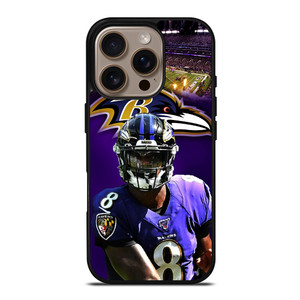 LAMAR JACKSON NFL BALTIMORE RAVENS iPhone 16 Pro Case Cover LAMAR JACKSON NFL BALTIMORE RAVENS iPhone 16 Pro Case Cover