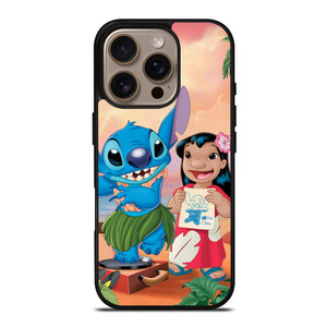 LILO AND STITCH CARTOON iPhone 16 Pro Case Cover