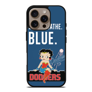 LOS ANGELES BETTY BOOP DODGERS iPhone 16 Pro Case Cover LOS ANGELES BETTY BOOP DODGERS iPhone 16 Pro Case Cover