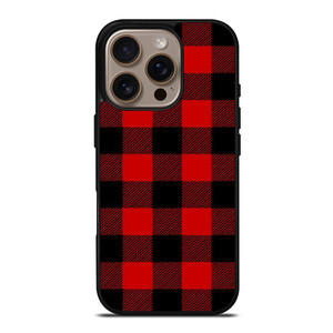 LUMBERJACK TARTAN PATTERN iPhone 16 Pro Case Cover