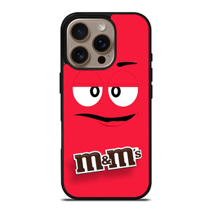 M&M'S CHOCOLATE MASCOT FACE iPhone 16 Pro Case Cover M&M'S CHOCOLATE MASCOT FACE iPhone 16 Pro Case Cover