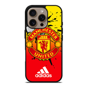 MANCHESTER UNITED FC LOGO iPhone 16 Pro Case Cover