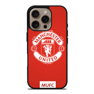 MANCHESTER UNITED FC RED DEVILS iPhone 16 Pro Case Cover MANCHESTER UNITED FC RED DEVILS iPhone 16 Pro Case Cover