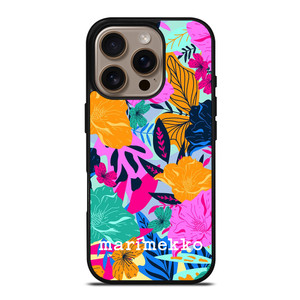 MARIMEKKO FLOWER COLORFUL PATTERN iPhone 16 Pro Case Cover MARIMEKKO FLOWER COLORFUL PATTERN iPhone 16 Pro Case Cover