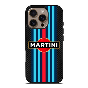 MARTINI RACING TEAM CARBON iPhone 16 Pro Case Cover MARTINI RACING TEAM CARBON iPhone 16 Pro Case Cover