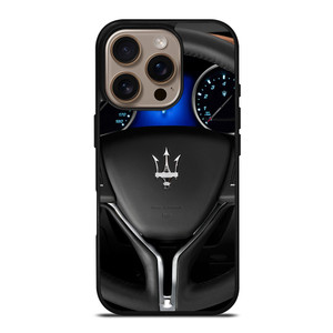 MASERATI STEERING WHEEL LOGO iPhone 16 Pro Case Cover MASERATI STEERING WHEEL LOGO iPhone 16 Pro Case Cover