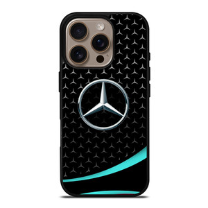 MERCEDES BENZ PATTERN LOGO iPhone 16 Pro Case Cover MERCEDES BENZ PATTERN LOGO iPhone 16 Pro Case Cover