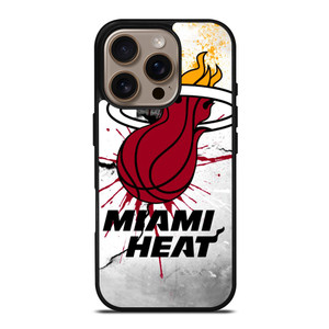 MIAMI HEAT ART LOGO iPhone 16 Pro Case Cover MIAMI HEAT ART LOGO iPhone 16 Pro Case Cover