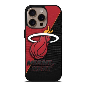 MIAMI HEAT BASKETBALL LOGO iPhone 16 Pro Case Cover
