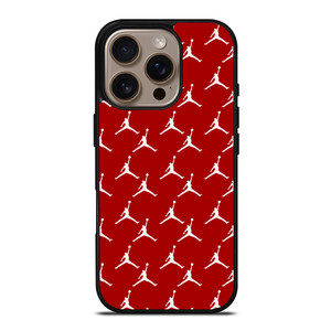 MICHAEL JORDAN SYMBOL RED PATTERN iPhone 16 Pro Case Cover MICHAEL JORDAN SYMBOL RED PATTERN iPhone 16 Pro Case Cover