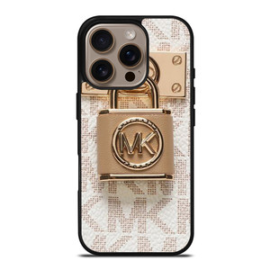 MICHAEL KORS LOGO MK PADLOCK 2 iPhone 16 Pro Case Cover