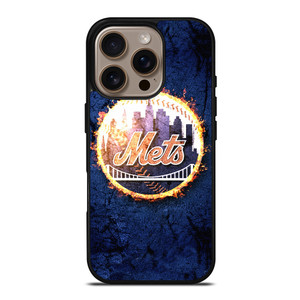 NEW YORK METS MLB iPhone 16 Pro Case Cover